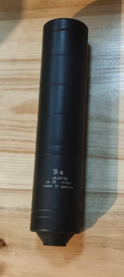 საუნდ მოდერატორი 30 cal. ხრახნი m.15x1