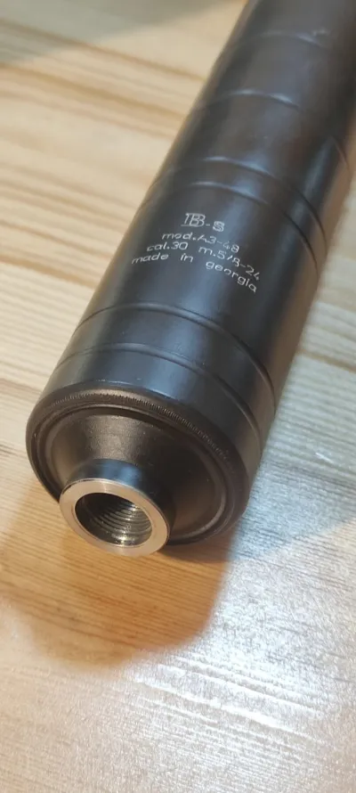 საუნდ მოდერატორი 30 cal. ხრახნი m.5/8-24